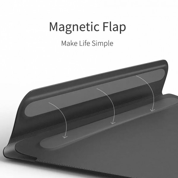  Чохол WIWU Skin Pro 2 Leather Sleeve для MacBook Pro 142 Black