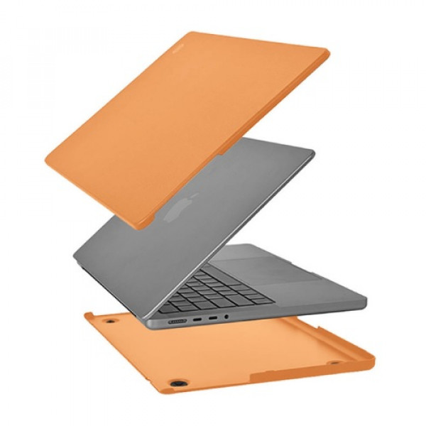 Накладка WIWU Leather Shield MacBook Pro 162 Brown (A2485)