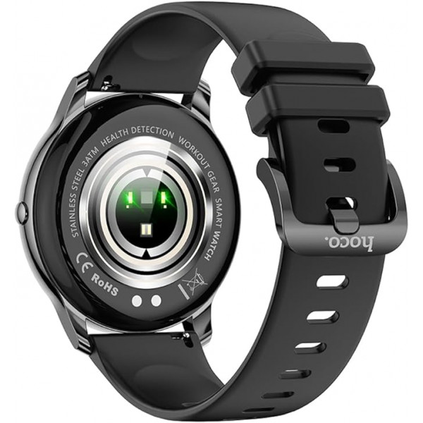  Смарт-годинник Hoco Y10 Amoled Metal Gray