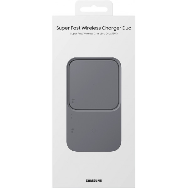  Бездротовий зарядний пристрій Samsung Wireless Charger Duo EP-P4300TBRGRU Black