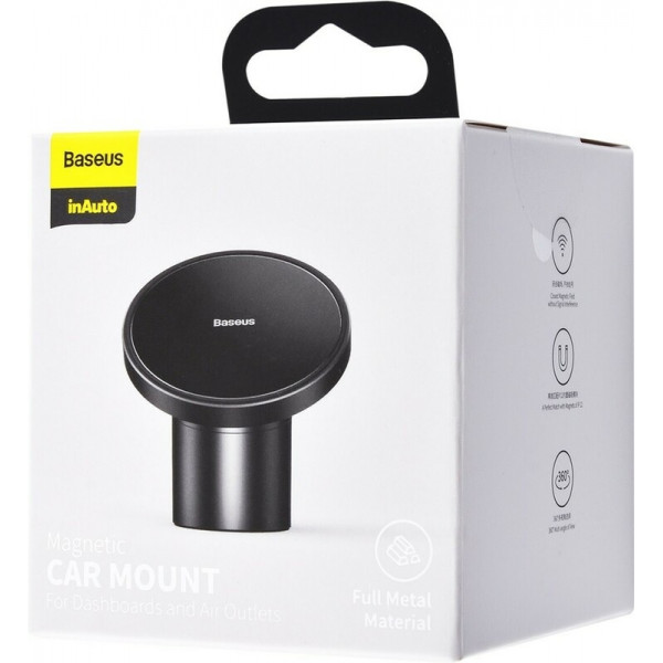  Автоутримувач Baseus Radar Magnetic Car Mount Black