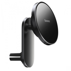  Автодержатель с беспроводной зарядкой Baseus Big Energy 15W Black