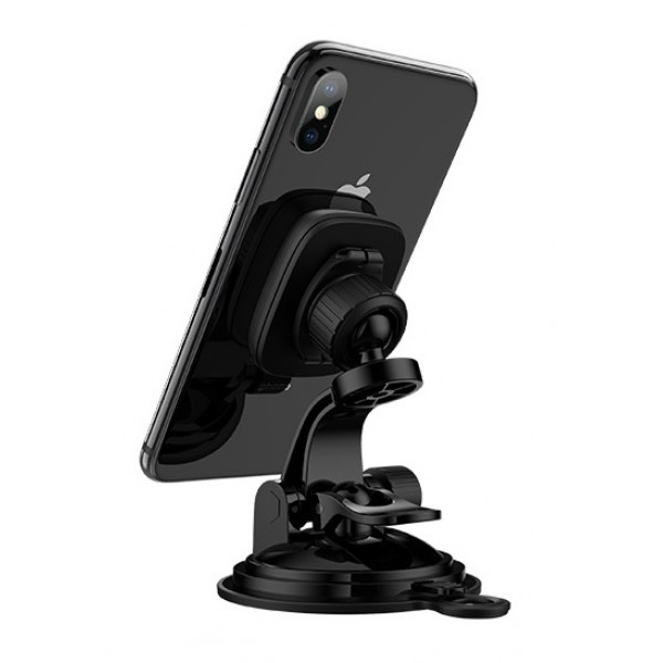  Автотримач Hoco CA28 Happy Journey Series Suction Cup Magnetic Car Holder Black