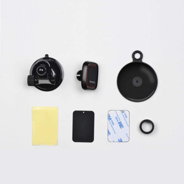  Автотримач Hoco CA28 Happy Journey Series Suction Cup Magnetic Car Holder Black