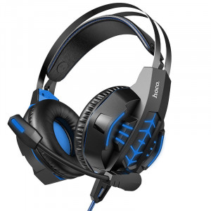  Навушники накладні Hoco W102 Cool Tour Gaming Headphones Blue
