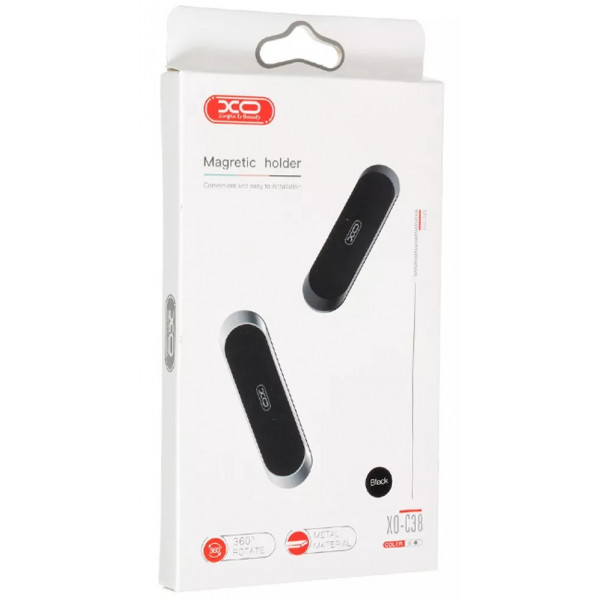  Автоутримувач XO C38 Magnetic Suction Holder Black