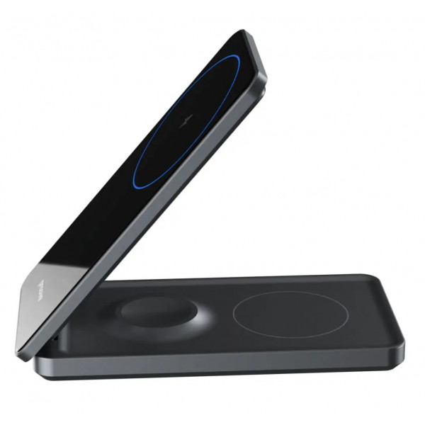  Бездротовий зарядний пристрій Proove Metal Edge 3 in 1 Black