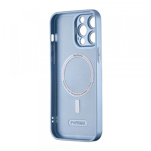  Чохол AG-Matte With MagSafe iPhone 12 Pro Max Light Blue