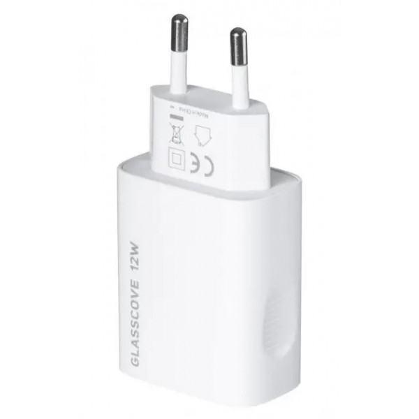  Мережевий зарядний пристрій Glasscove 2-Port USB TC-012A