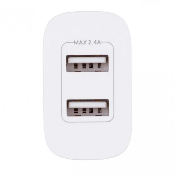 Мережевий зарядний пристрій Glasscove 2-Port USB TC-012A