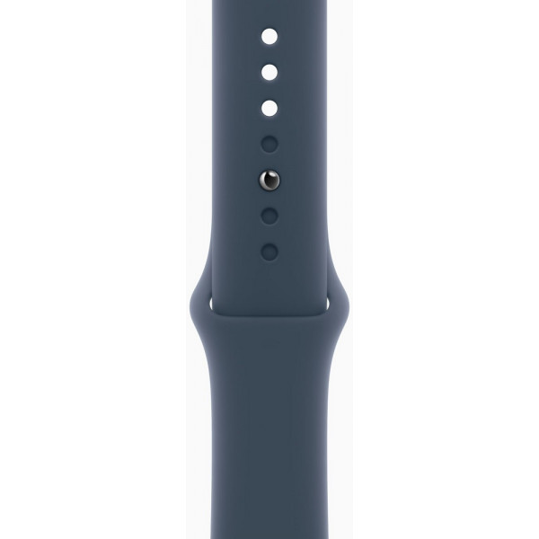  Apple Watch Series 9 GPS 41mm Silver Aluminium with Storm Blue Sport Band M/L (MR913)