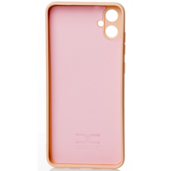  Силиконовая накладка Soft Silicone Case для Samsung A05 2023 A055 Powder