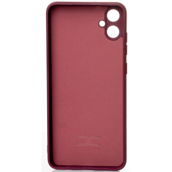  Силіконова накладка Soft Silicone Case для Samsung A05 2023 A055 Burgundy