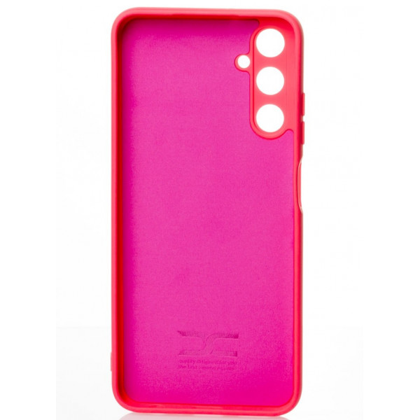  Силиконовая накладка Soft Silicone Case для Samsung A05s 2023 A057 Raspberry