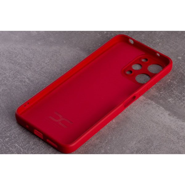  Силіконова накладка Soft Silicone Case для Xiaomi Redmi 12 Red