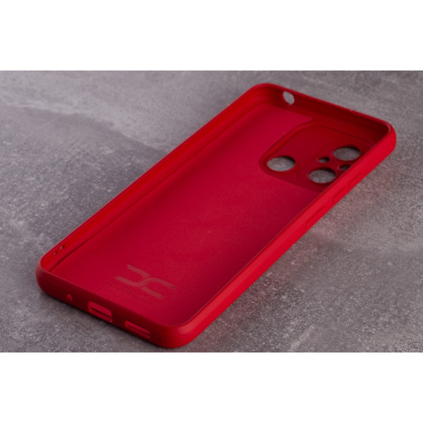  Силіконова накладка Soft Silicone Case для Xiaomi Redmi 12C Red