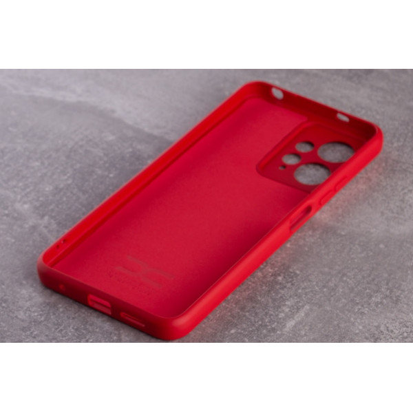  Силіконова накладка Soft Silicone Case для Xiaomi Redmi Note 12 4G Red
