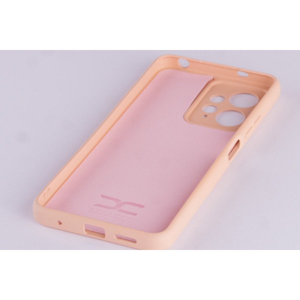  Силиконовая накладка Soft Silicone Case для Xiaomi Redmi Note 12 4G Powder