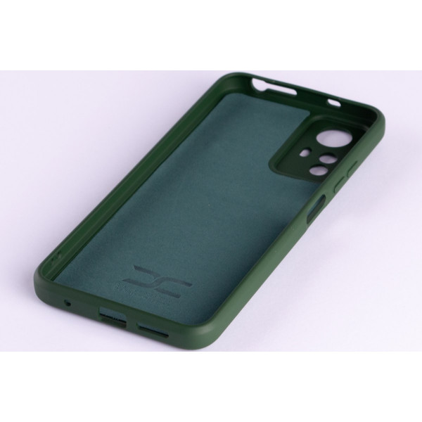  Силіконова накладка Soft Silicone Case для Xiaomi Redmi Note 12S Dark Green