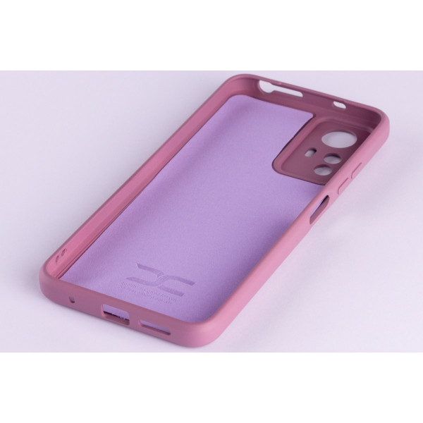  Силиконовая накладка Soft Silicone Case для Xiaomi Redmi Note 12S Lavender