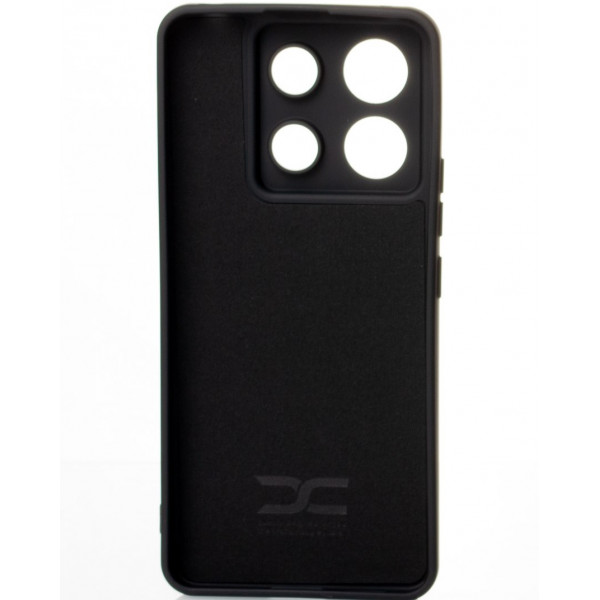  Силиконовая накладка Soft Silicone Case для Xiaomi Redmi Note 13 Pro 5G/Poco X6 5G Black