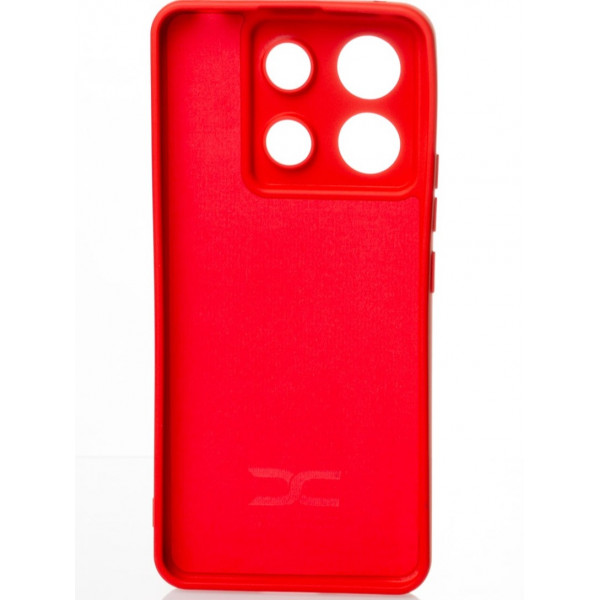  Силіконова накладка Soft Silicone Case для Xiaomi Redmi Note 13 Pro 5G/Poco X6 5G Red