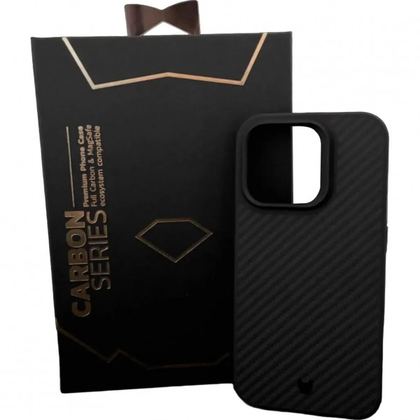  Чехол iLera Carbon Series Full Protection Case 10 IPhone 15 Pro