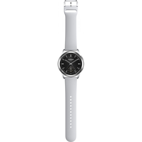  Смарт-годинник Xiaomi Watch S3 Silver (BHR7873GL)