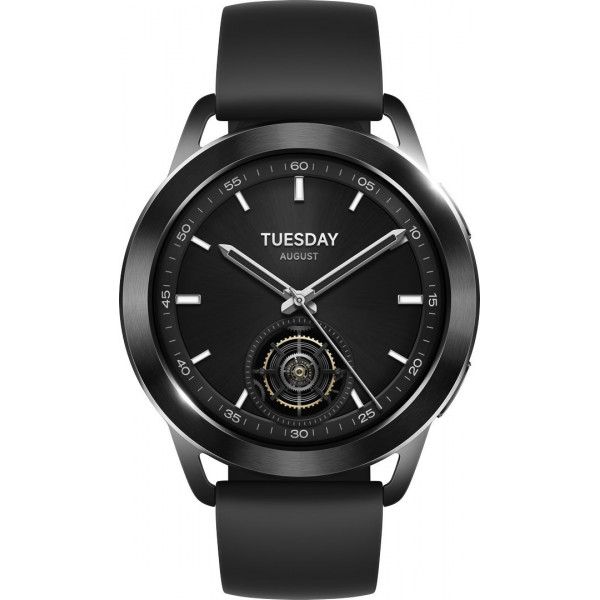  Смарт-годинник Xiaomi Watch S3 Black (BHR7874GL)