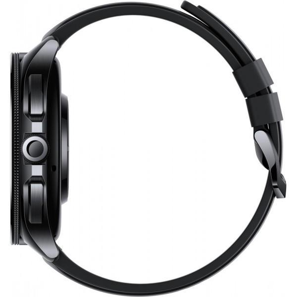  Смарт-годинник Xiaomi Watch 2 Pro Bluetooth Black Case with Black Fluororubber Strap (BHR7211GL)
