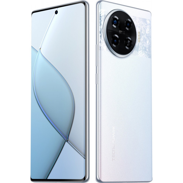  Tecno Spark 20 Pro+ (KJ7) 8/256GB Lunar Frost (4894947019128)