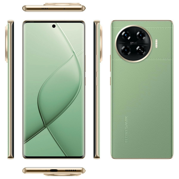  Tecno Spark 20 Pro+ (KJ7) 8/256GB Magic Skin Green (4894947019135)