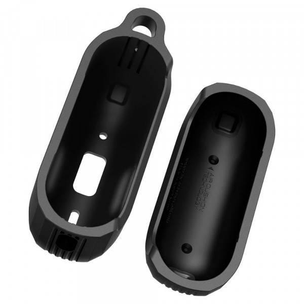  Чехол Spigen для AirPods Pro 2/1 Rugged Armor Black (ACS05482)