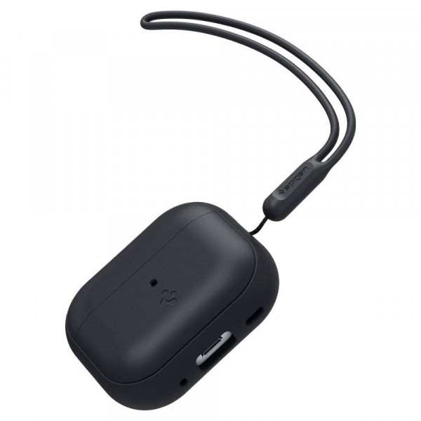  Чехол Spigen для AirPods Pro 2/1 Silicon Fit Strap Black (ACS05479)