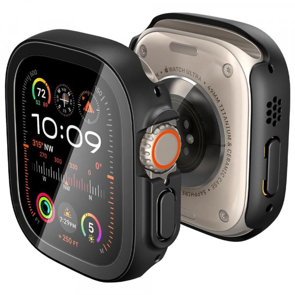  Чохол Spigen Thin Fit 360 для Apple Watch Ultra 49mm Black (ACS05558)