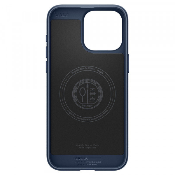  Чехол Spigen Mag Armor для iPhone 15 Pro Max Matte with MagSafe Blue (ACS06598)