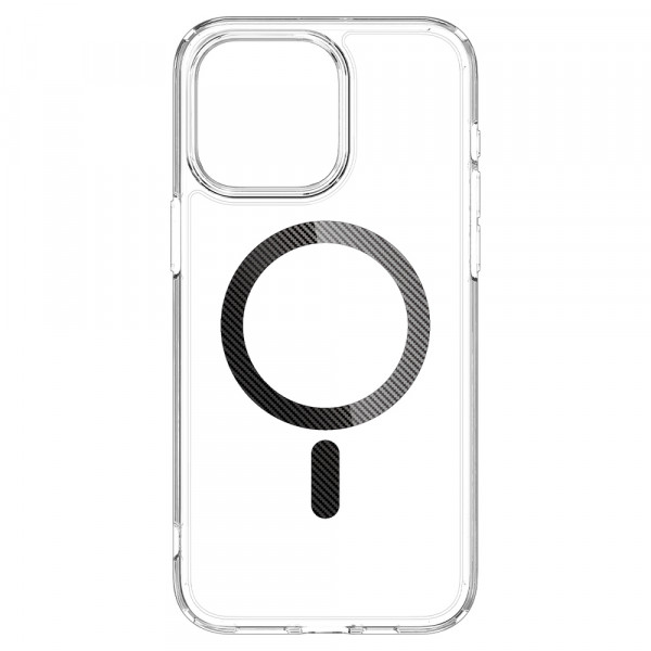  Чохол Spigen Ultra Hybrid для Apple iPhone 15 Pro Max with MagSafe Carbon Fiber (ACS06578)