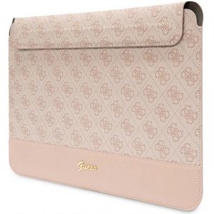  Чохол Guess 4G Stripe Metal для MacBook 14 Pink (GUCS14PS4SGP)