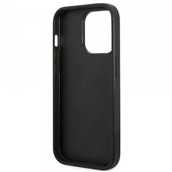  Чехол Guess 4G Metal Gold Logo для iPhone 14 Pro Max Gray (GUHCP14XG4GFGR)
