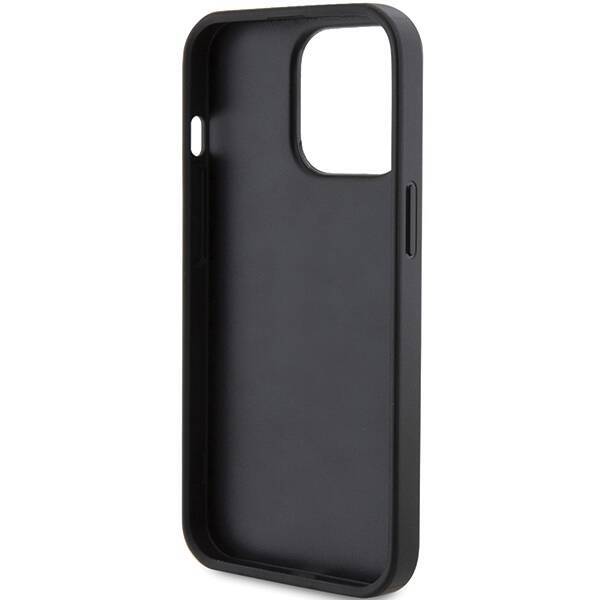  Чехол Guess 4G Triangle Metal Logo для iPhone 14 Pro Black (GUHCP14LPG4GPK)