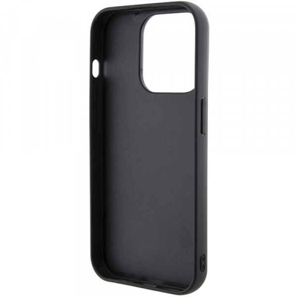  Чехол Karl Lagerfeld Gripstand Saffiano KarlChoupette Pins для iPhone 14 Pro Black (KLHCP14LGSAKCPK)