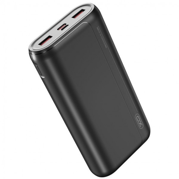  Зовнішній акумулятор Power Bank XO PR127 20000mAh PD20W + QC225W Black