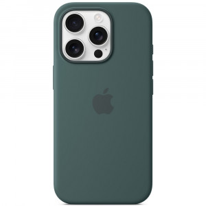 Чохол Apple Silicone MagSafe для Apple iPhone 16 Pro Lake Green (MYYR3ZM/A)