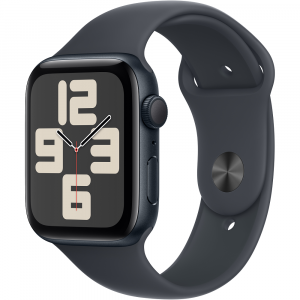  Смарт-часы Apple Watch SE 2024 GPS 40mm Midnight Aluminium Case with Midnight Sport Band - M/L (MXE93QH/A)
