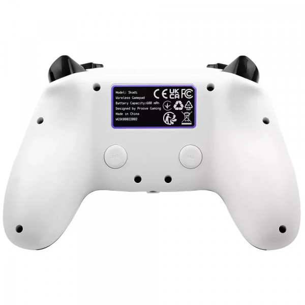  Бездротовий геймпад Proove Gaming Skadi White (PS4/PC) (WGSK00022002)