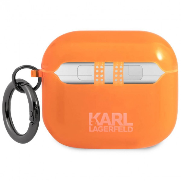  Чохол Karl Lagerfeld Choupette для AirPods 3 Orange (KLA3UCHFO)