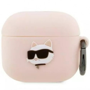  Чохол Karl Lagerfeld Silicone Choupette Head 3D для AirPods Pro 2 Pink (KLAP2RUNCHP)