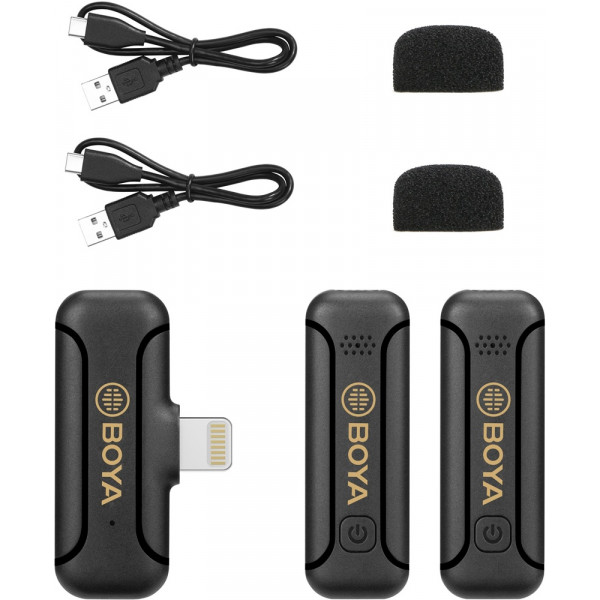  Мікрофон Boya BY-WM3T2-D2 Charging Case