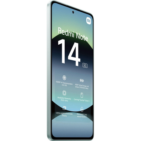  Xiaomi Redmi Note 14 5G 6/128GB Coral Green