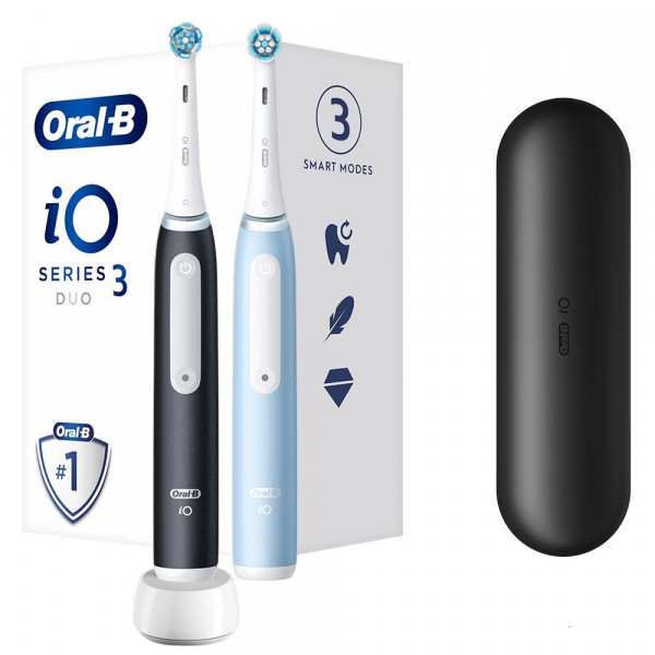  Електрична зубна щітка BRAUN Oral-B iO Series 3 Duo iOG3d2i62K типу 3769